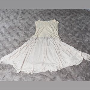 cream white flowy shirt